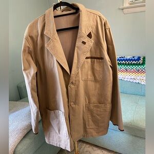 Scandia Woods Men’s XL Beige Button Up Jacket